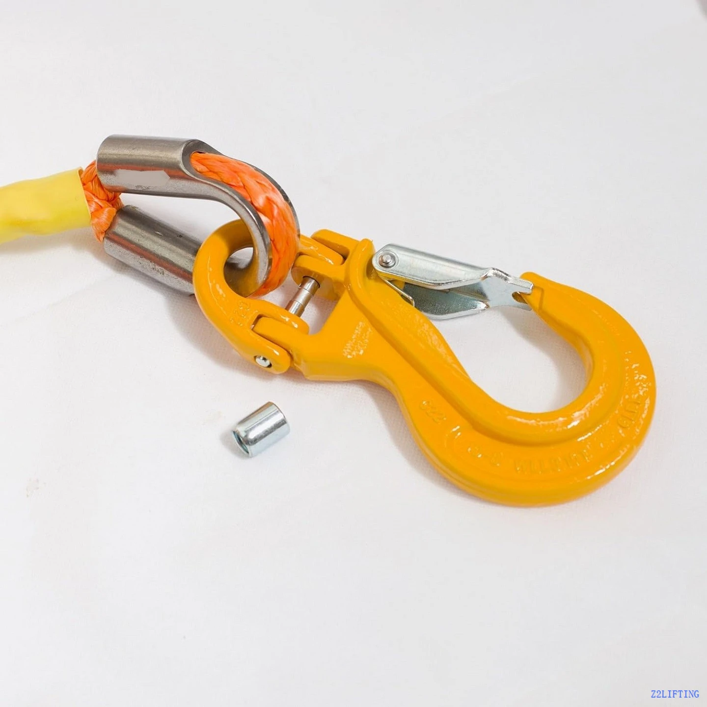 G80 Sling Winch Hook With Half Hammerlock